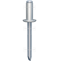 А/УС 4,0/10 - Заклепка алюминиевая со стальным оцинкованным стержнем изображения