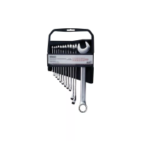 Набор гаечных ключей Biber 90683 комбинир. Профи CrV 6-22мм 12шт изображения