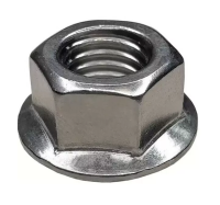 Гайка DIN 6923 А4 шестигранная, фланцевая, с насечками М16 изображения