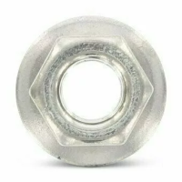 Гайка ART 9085 А2 шестигранная, комбинированная, с шайбой-фланцем  М6 изображения