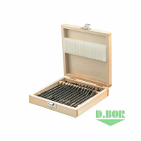 Набор сверл D.BOR по дереву перьевых  13 шт.(6-25*160 мм) изображения