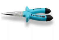 Плоскогубцы Радиант 160 мм комб. с удл. полукруглыми губками  с изолир. ручками 1000В изображения