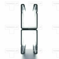 Профиль монтажный сдвоенный 41х124x2,5-6000 HZn изображения