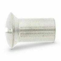 Гайка ART 9061 А1 мебельная, стяжная с полупотайной головкой, прямой шлиц М4 изображения