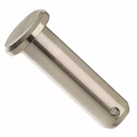 Штифт DIN 1444B цилиндрический с головкой и пальцем с отверстием d8h11x35x31.5 изображения