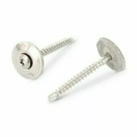 Шуруп ART 9388 А2 c полупотайной головкой и EPDM-шайбой, звездообразный шлиц TX 4,5х45 TX20 изображения