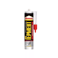 Герметик Момент Гермент акриловый Премиум белый морозостойкий (420мл) изображения