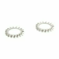 Шайба DIN 6798 форма A А4 стопорная, пружинная с внешними зубьями М8 изображения