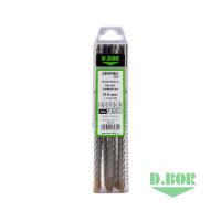 Бур D.BOR SDS-plus ZENTRO  6*50/110 4-cutting 10 шт. изображения