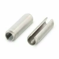 Штифт ISO 8752 А1 цилиндрический, пружинный с прорезью, с фасками 4х30 изображения