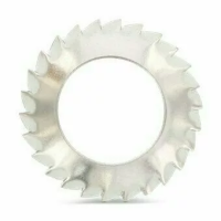 Шайба DIN 6798 форма V А2 стопорная, пружинная с внешними зубьями М3 изображения