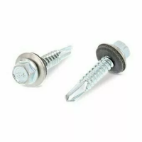 Саморез ART 9604 А2 с шестигранной головкой, уплотнительная шайба 5,5х30 изображения