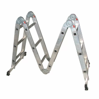 Лестница-трансформер Biber 98301 4-х секционная 3-х ступенчатая (4х3) изображения