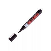 Маркер перманентный черный линия 1-5мм изображения