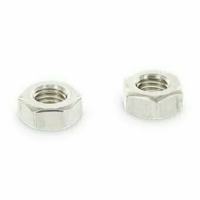 Гайка DIN 934 А4 шестигранная, мелкая резьба М20 A/F 30 изображения