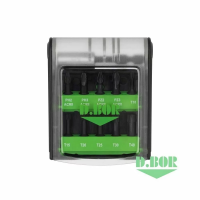 Набор бит D.BOR IMPACT из 11 шт. магнитный держатель Torsion 60 мм изображения