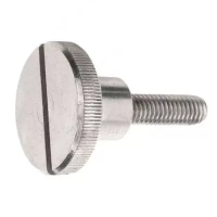 Винт DIN 465 А1 нажимной, высокий, с накатанной головкой M5х6 изображения