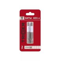 Биты Trigger 84978 ПРОФИ HEX-4 50мм (уп.2шт) изображения