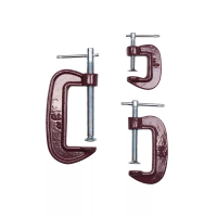 Набор струбцин Biber 85861  тип G 3шт. (25/50/75мм) изображения