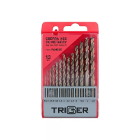 Набор сверл Trigger 74342 по металлу P6M5K5 1,5-6,5мм (13шт) изображения