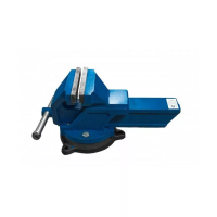 Тиски слесарные 140мм стальные поворотные ТСС-140 (Гомель) изображения