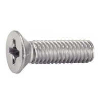 Винт DIN 965 H А4 с потайной головкой, крестообразный шлиц PH М4х65 изображения