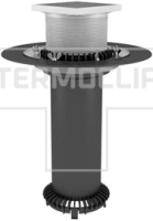 Надставной элемент с трапом и дренажными фланцами Д1 и Д2 - НЭ-Д1-ТД2 изображения