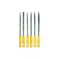 Набор надфилей Biber 85315 6 шт. пласт. рукоятка Мастер 160мм изображения