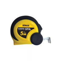 Рулетка Biber 40081 Stil обрезиненный корпус 3мх16мм изображения