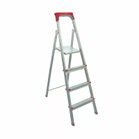 Стремянка Biber 98104 стальная 4-х ступенчатая изображения