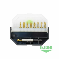 Набор бит D.BOR TiN-half из 10 шт. магнитный держатель 60 мм изображения