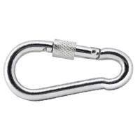 Карабин DIN 5299D пожарный с фиксатором D4 изображения