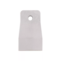 Шпатель Biber 35265 резиновый белый 40мм изображения