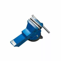 Тиски слесарные 180мм стальные поворотные ТСС-180 (Гомель) изображения