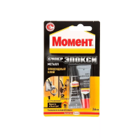Клей Момент Супер Эпокси металл (2x6мл) изображения