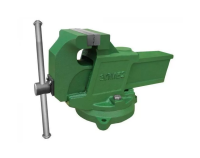 Тиски слесарные 150 мм чугунные поворотные ТСЧ-150 Элмез ГОСТ4045-75 изображения