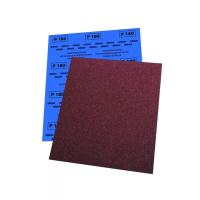 Шкурка шлифовальная Biber 70654 на тканевой основе водостойкая (уп.10шт) 230х280мм Р80 изображения