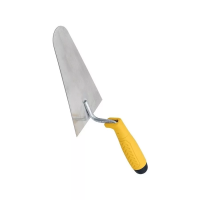 Кельма Biber 35458 полукруглая нерж.сталь пласт.рукоятка 160мм изображения