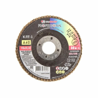 Диск лепестковый Lugaabrasiv по металлу 115х22мм Р40 изображения