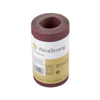 Бумага шлифовальная AS4308 коричневая 115мм Р80 рулон 5м изображения