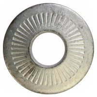 Шайба Форма М контактная  средняя с насечкой сверху SKN D8.2x16.2x1.4 изображения