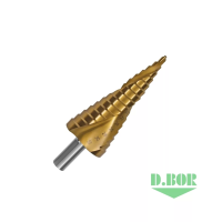 Ступенчатое сверло D.BOR SPIRAL HSS-TiN 4-20 мм изображения