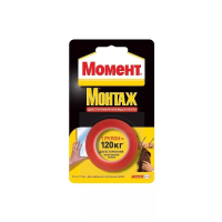 Клеящая лента Момент монтажная двусторонняя (1,5м) 120кг 1714773 изображения