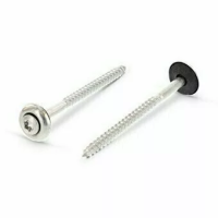 Шуруп ART 9287 А2 c полупотайной головкой и двухсоставной шайбой сталь+EPDM, звездообразный шлиц TX 5х300 TX25 изображения