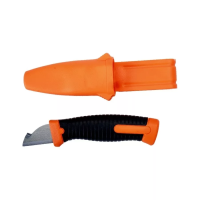 Нож электрика лезвие 35х2мм ножны пластик изображения