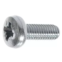 Винт DIN 7985 Z А4 с полукруглой головкой, крестообразный шлиц PZ М8х40 изображения