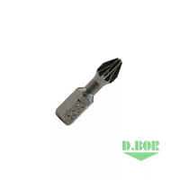 Биты фрезерованные D.BOR Pz 2x25 мм, Torsion, C 6,3 (10 шт.) изображения