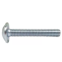 Винт DIN 967 полусферический с прессшайбой и крестообразным шлицем M8x80 класс прочности 4.8 изображения