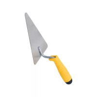 Кельма Biber 35451 треугольная нерж.сталь пласт.рукоятка 160мм изображения