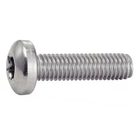 Винт DIN 7985 TX А2 с полукруглой головкой, звездообразный шлиц М8х20 TX45 изображения